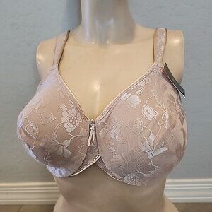 NWT Wacoal Bra 40D Nude Underwire Unlined 855267